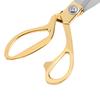 Stainless Steel Tailor Sewing Scissors Sharp Blade Tailoring Scissors Gold Color Handle
