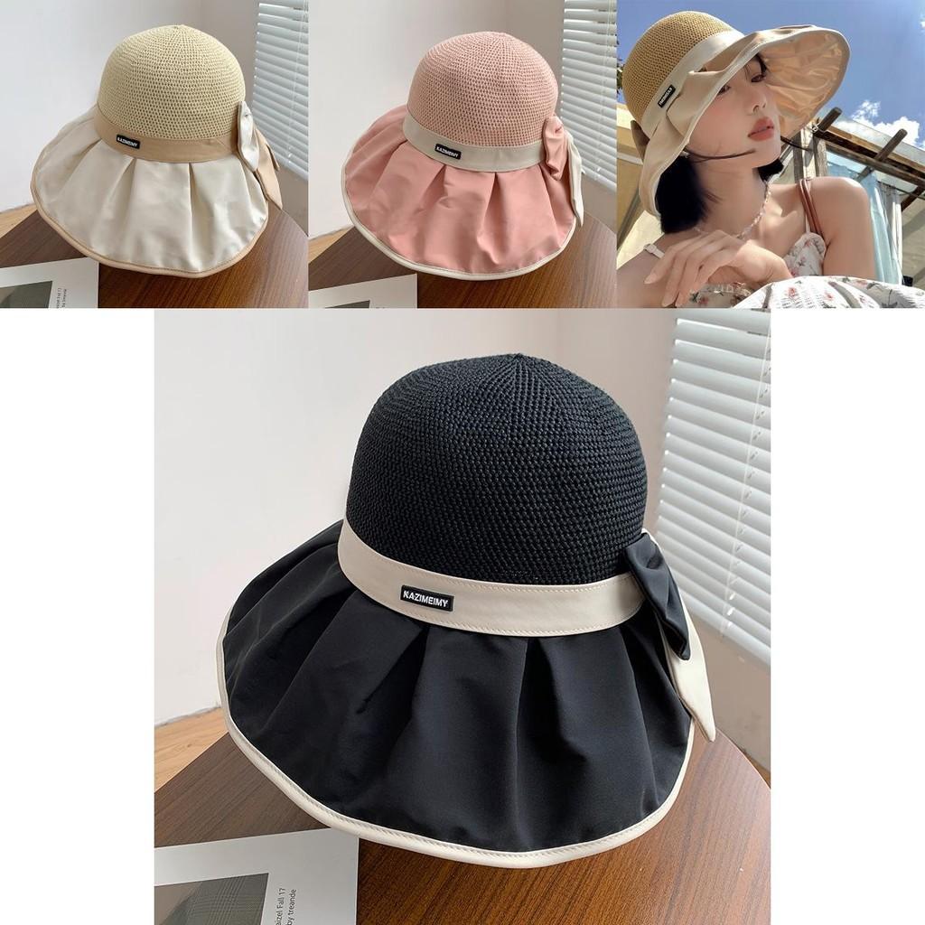 Brim Wide Versatile Fisherman Hat For Women Beach And Sun Protection