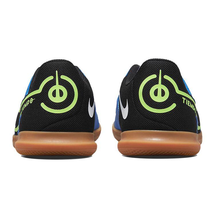 Nike Tiempo Legend 9 Club IC GS Light Photo Blue Lime Glow Детские кроссовки Gum-Medium-Brown Black DA1332-403