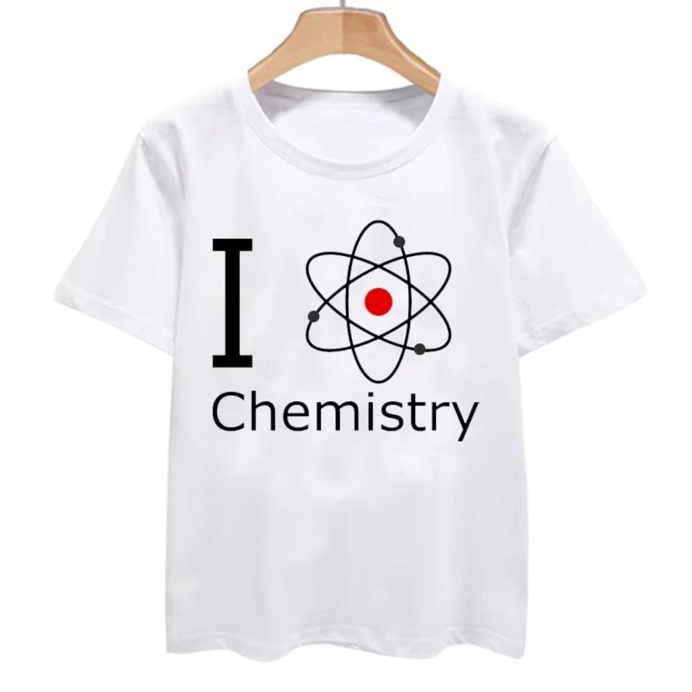 Chemistry Student Science T-Shirt Graphic T Shirts Women Men Tshirt Plus-size Unisex Top Tee Daily Street Fashion Outfits