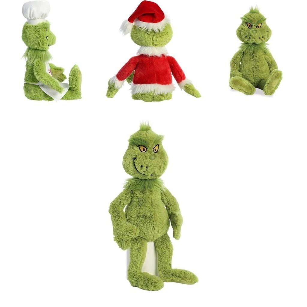 Grinch Crăciun Bucătari Costumează Jucării de Pluș Păpuși Umplute Cadou pentru Copii Moale Drăgălaș