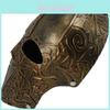 Terrifying Halloween Mask Featuring Intricate Resin Design For Cosplay And Parties