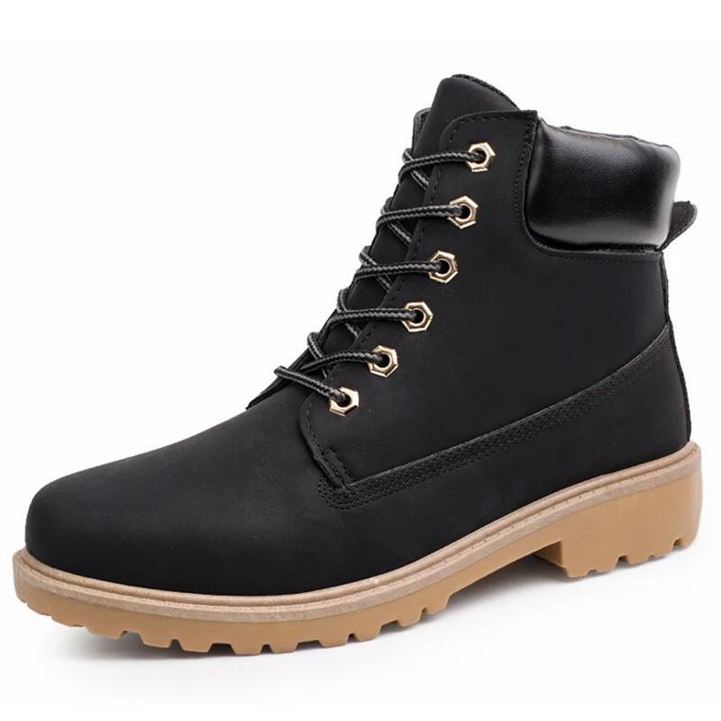 

Настраиваемые мужские ботинки Модные ботинки Зимние ботинки для активного отдыха 36 чёрный