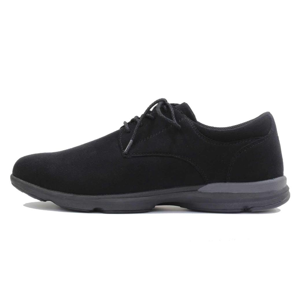 DESCENTE Joy Top Plus Size (4E) Suede-like Black, 22.5