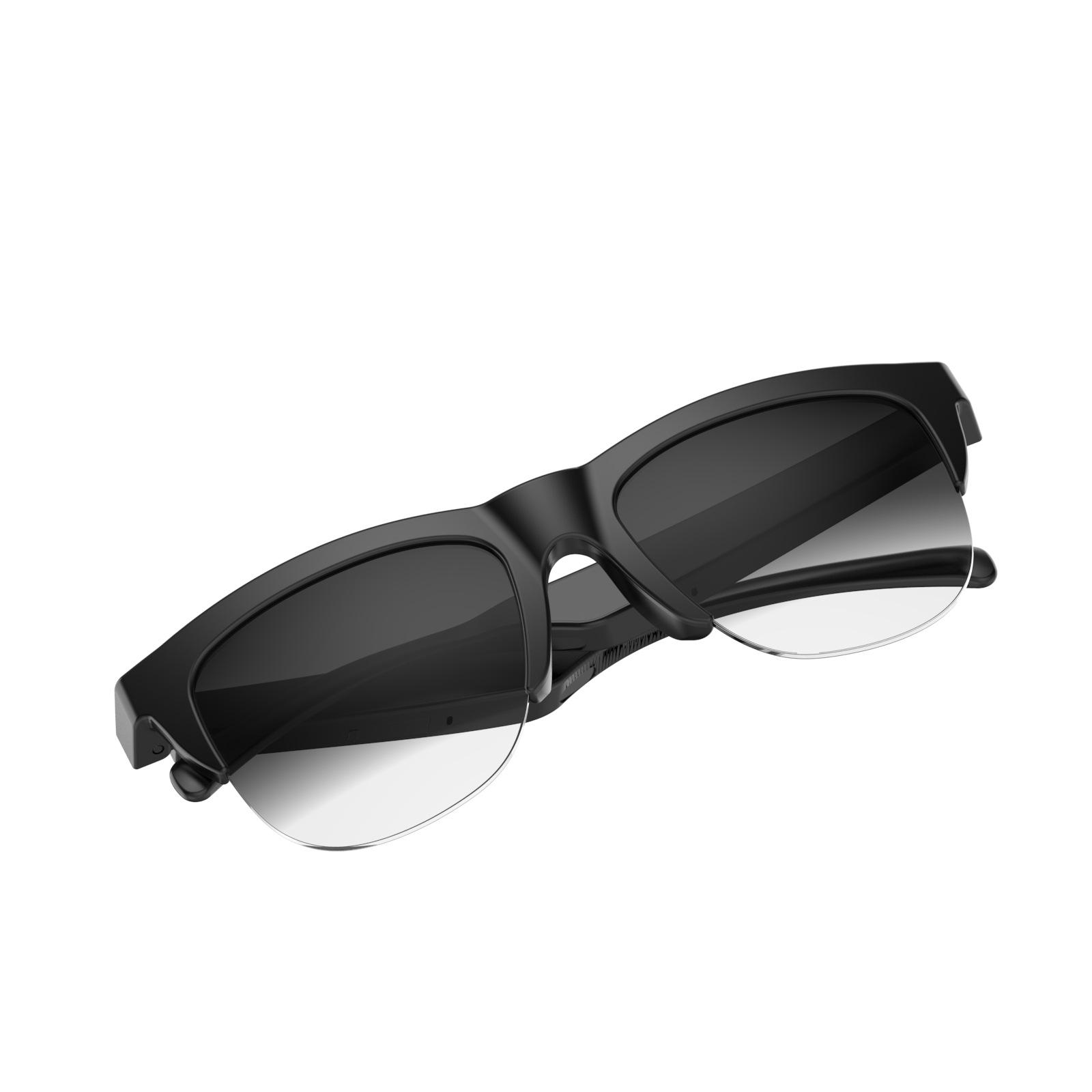 

AI Smart Sunglasses with Hands-Free Calls, Music Playback, Driving Navigation, HiFi Sound, and UV Protection. чёрный
