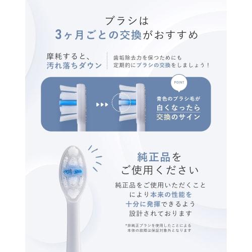 Fiswhite Electric Toothbrush Replacement Brush Refills (Set of 3)