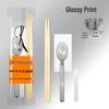 Wegwerp Plastic Lepel & Eetstokjes Set
