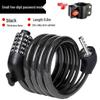 Five-Digit Anti-Theft Cable Lock for Mountain Bikes & E-Bikes