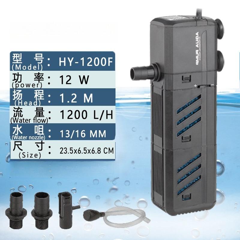 Submersible Water Pump Wave Maker Strong Oxygenation Aquarium Filter Pump Noiseless Fish Tanks Accessories Pet Products