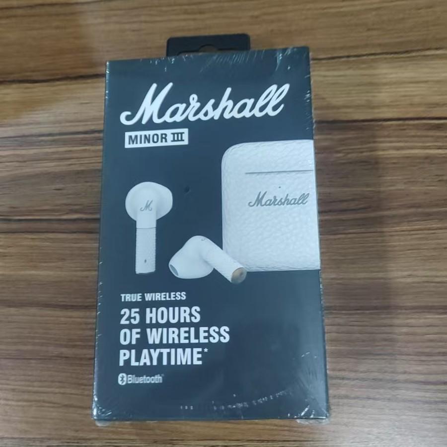 Marshall Minor III Third-Gen In-Ear Bluetooth Wireless Earphones, Cross-Border Compatibility