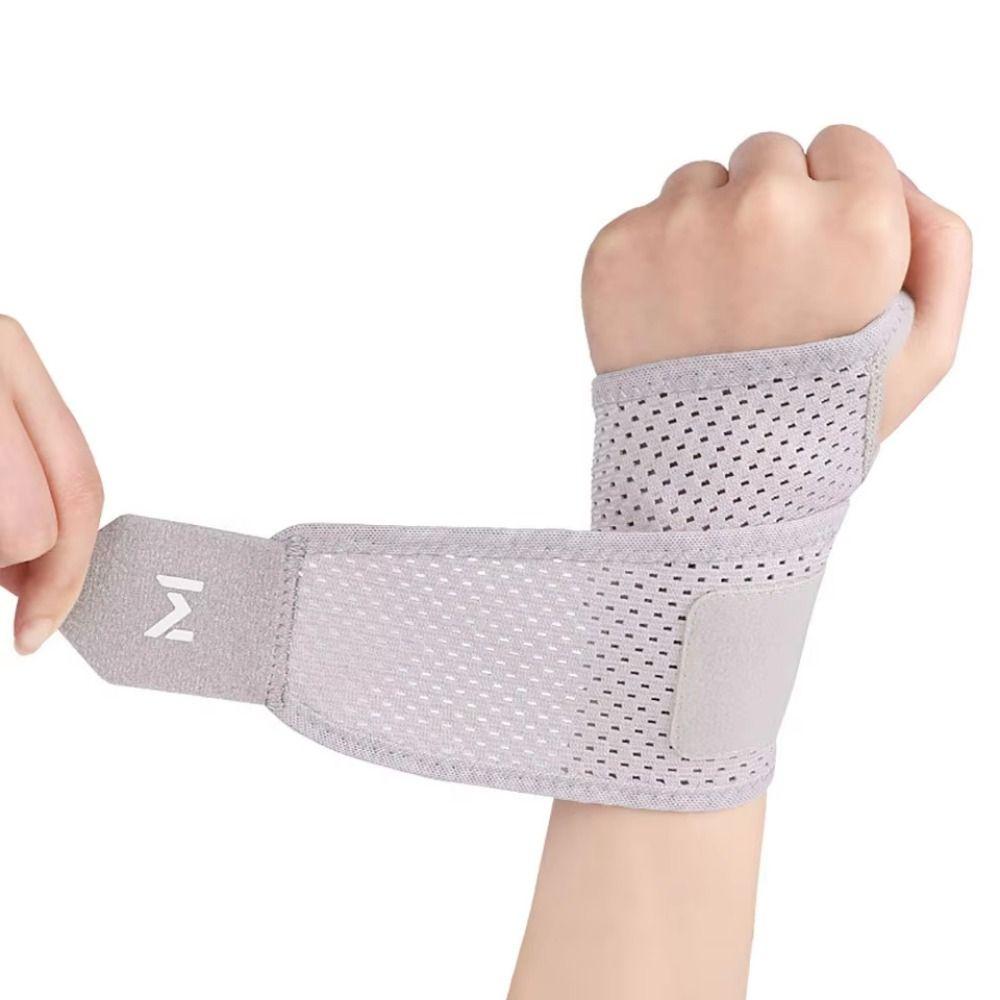 Adjustable Wrap Sports Wristband Black Hand Wrist Guard Universal Wrist Compression Strap  Workout