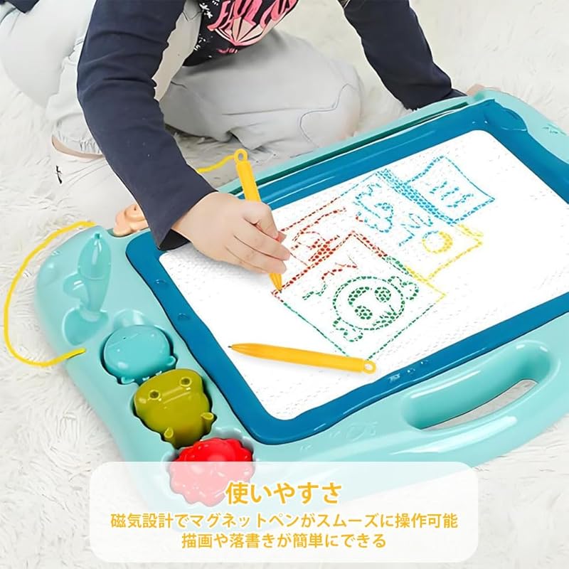 Samcos Magnetische Zeichenstifte, Set mit 6 Stück, Kunststoff-Stylusstifte für Zeichenbretter, Wiederverwendbar, Kritzeln, Malen, Ersatz-Kunstwerkzeuge, Kinderspielzeug,