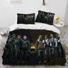 Luxury New 3D Print CS GO Game Gamer Counter Strike Bedding Set Duvet Cover Bed Set Quilt Cover Pillowcase Queen Size Boys Adult