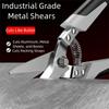 Non-slip Handle Tin Snips Scissors Rustproof Cable Cutters Tin Snips Tools  Household Tools