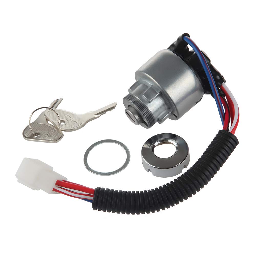 LARBI TC020-31820 Kubota Ignition Starter Switch with 3 Position 5 Temperature 2 Keys Kubota