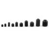 200PCS M3-M8 Hex Socket Head Set Screw Black Cup Point Grub Screw  Door Handles, Knobs & Fixtures