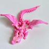 High-Quality 3D High-Quality Printed High-Quality Winged High-Quality Carriage Fantasy creature Decorative Figure Play sets High-Quality Rotatable
