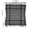 Adult Skin Friendly Kerchief Lattice Pattern Headscarf Tie Back Hair Kerchief