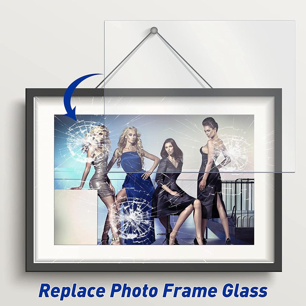 Wholesale Clear Acrylic Sheet Acrylic Panel Cast Board for Picture Frame Glass Replacement, DIY Projects, Craft, Painting,Sign