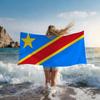 Nation Democratic Republic Congo Towel Quick Drying Beach Towels Are Suitable For Swimming Pools Camping Yoga And The Gym