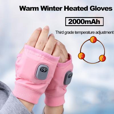 Kind Student Handwärmer Heizung Handschuhe Temperatur Control Wiederaufladbare Frauen Mann Hand Wärmer Selbst-heizung Elektrische Wärmer