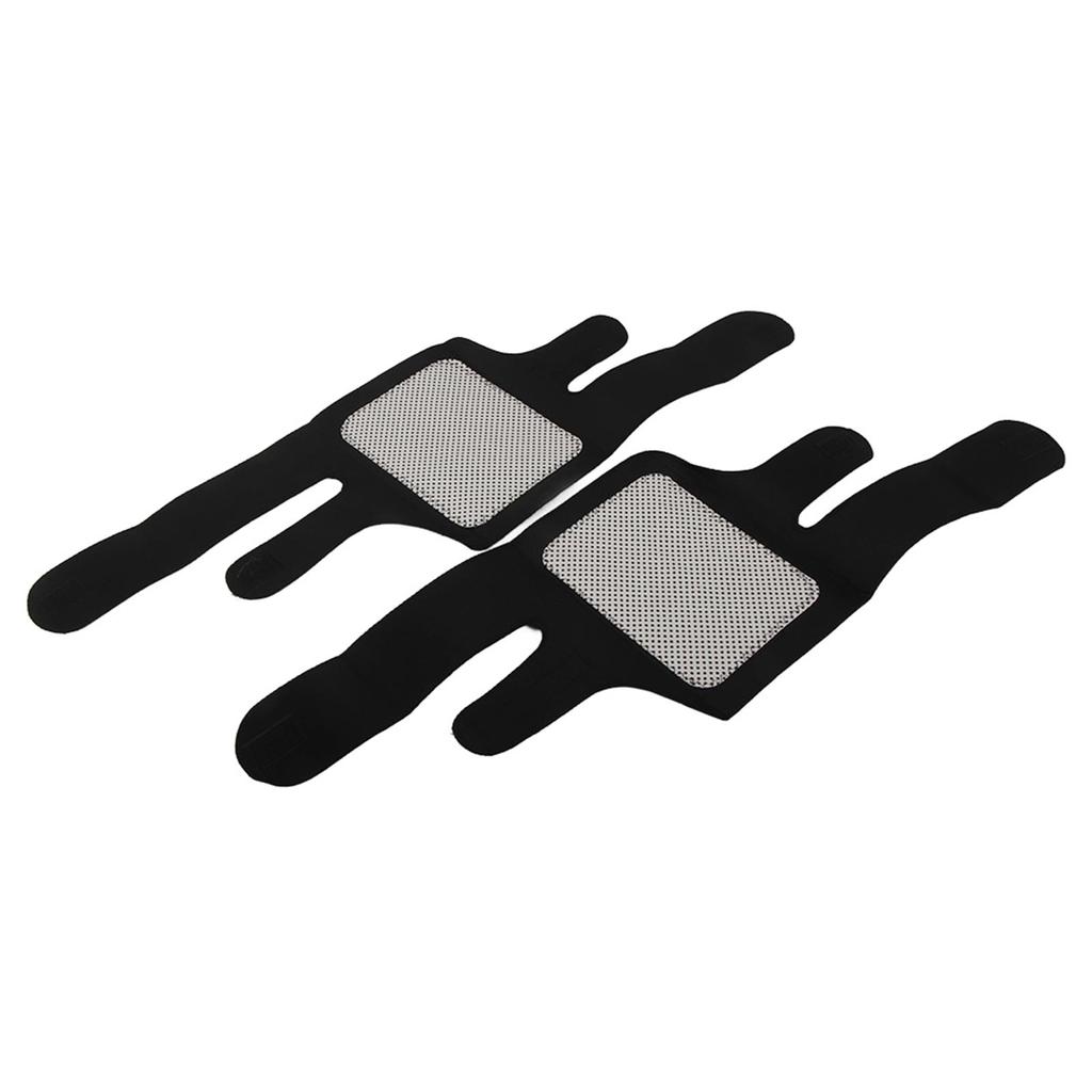 1 Pair Knee Protective Belt Adjustable Elastic Knee Brace with Hook and Loop for Sports Running