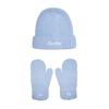 Jack Wills Lettering Beanie & Gloves Set