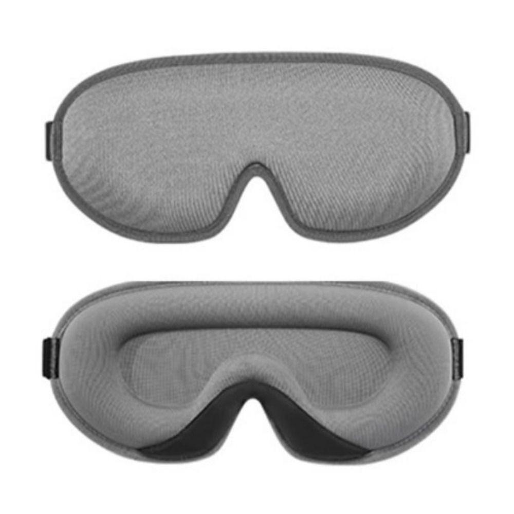 Comfy Material Sleep Mask Padded Design Blockout Light Eye Mask 3D Ice Silk Eye Mask  Relax Aid