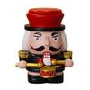 Nutcracker Soldier Money Box Resin Nutcracker Soldier Coin Bank for Saving Seasonal Cheer Multifunctional for Holiday for Kids