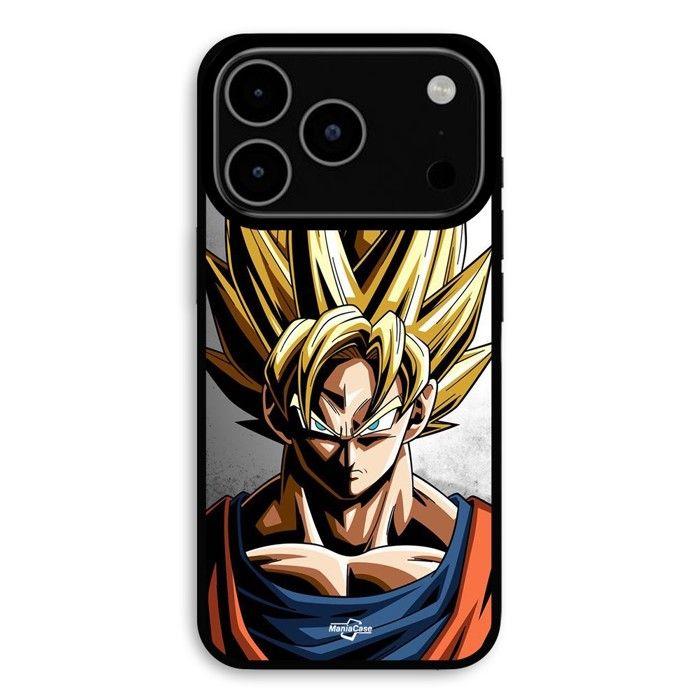 Hülle Für iPhone 18 Pro Max Goku Dragon ball z super ultra instinkt Maniacase schwarz