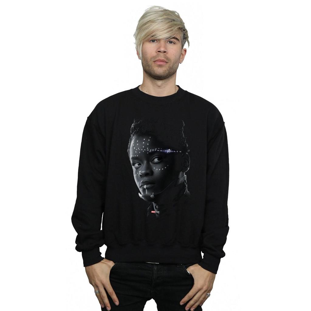 Marvel Mens Avengers Endgame Avenge The Fallen Shuri Sweatshirt