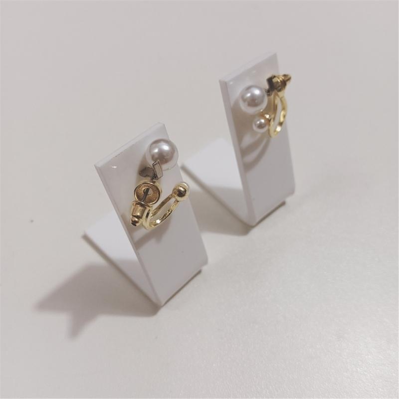 10Pcs Multipurpose L Shape Acrylic Earring Holders For Efficient Space Saving Jewelry Display At Homes Or Store