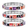 Stainless Steel Trendy DIY Charm Bracelet with Creative Stitching