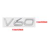 3D ABS Samolepka s emblémem zadních písmen pro auto Volvo V50 V60 V90 Dekorativní doplňky pro auto