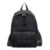 Fashion Space Padded Women's Backpack Winter Down Cotton School Bag for Teenagers Designer Travel Bag Big Purse