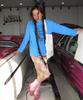 CENTAUR.KR My Queen Pigment Long Sleeve T-Shirt_Water