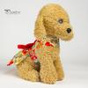 Beautiful Adorable Bright Color Dog Princess Dress Floral Print Pet Dog Puppy Bowknot Princess Dress Daily Wear