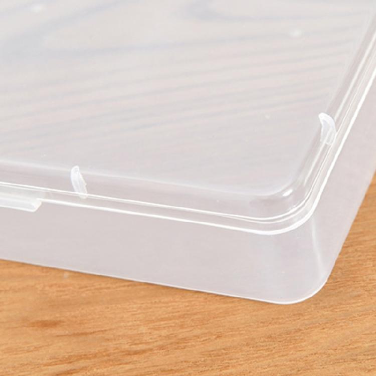 Clear Plastic Stackable Mask Storage Box with Lid Mask Organizer Mask Protector