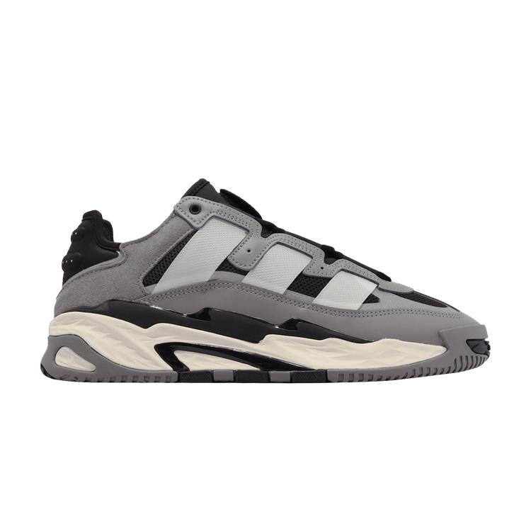 Adidas Niteball Szaro-Czarny Męskie Sneakersy Szaro-Trzy Chmurny-Biały Rdzenny-Czarny GW2017