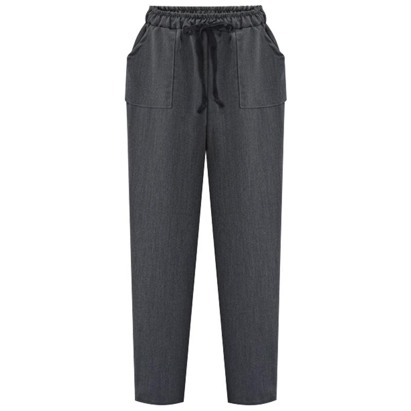Updated Harlan Pants Relaxed Fit Large Size Black Womens Pants Small Foot Radish Pants M