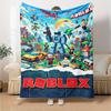 Roblox Blanket Soft Warm Cozy Great for Seaside Office Chair Couch for All Occasions Modern Style Ideal Gift for Friends Family Couples Picnic