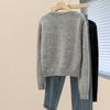 Elegant Floral Beaded Knit Cardigan