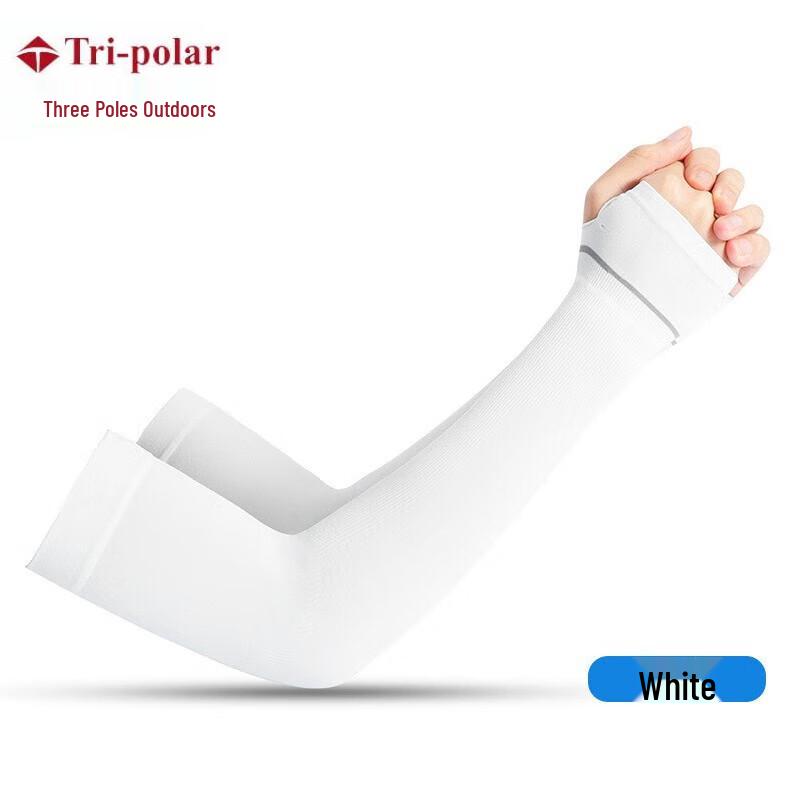 Tri-polar TP1136 Летние полосатые рукава из ледяного шелка (Пара)