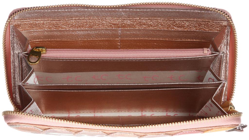 Tsumori Chisato New Pink Wallet Multi-Dot