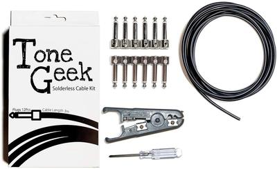 ToneGeek Lötloser Patchkabel-Bausatz 12 Stecker GS-4