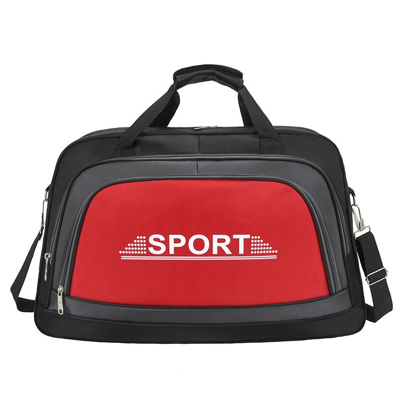Durable Oxford Cloth Travel Bag: Large Capacity, Portable for Short Business Trips and Fitness.