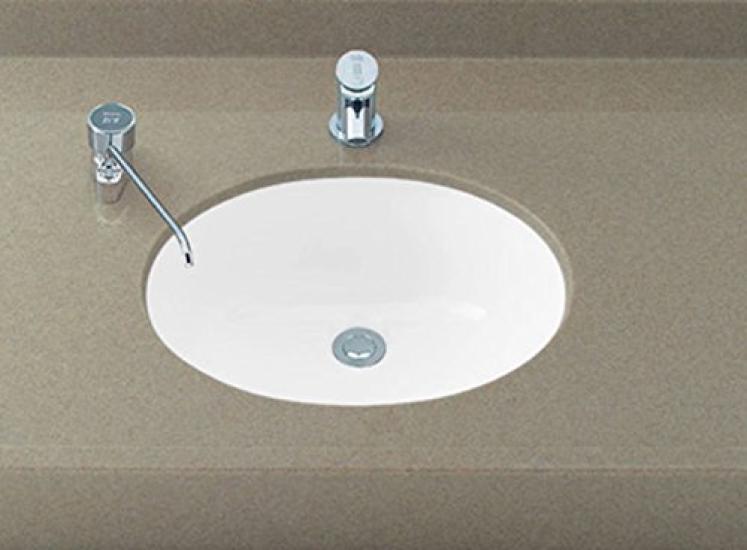 

LIXIL INAX Врезная овальная раковина Чисто белый YL-2291/BW1