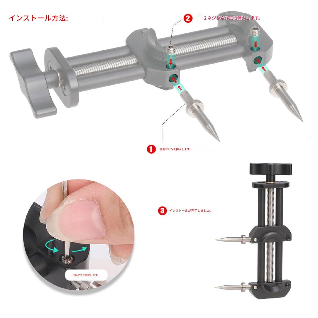 Camera Lens Vise Repair Tool, 25mm to 130mm Lens Thread Repair Tool, Aluminum Alloy, Camera Lens Tool