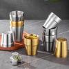 Shengjia 201 Stainless Steel Double-Wall Beverage Cups