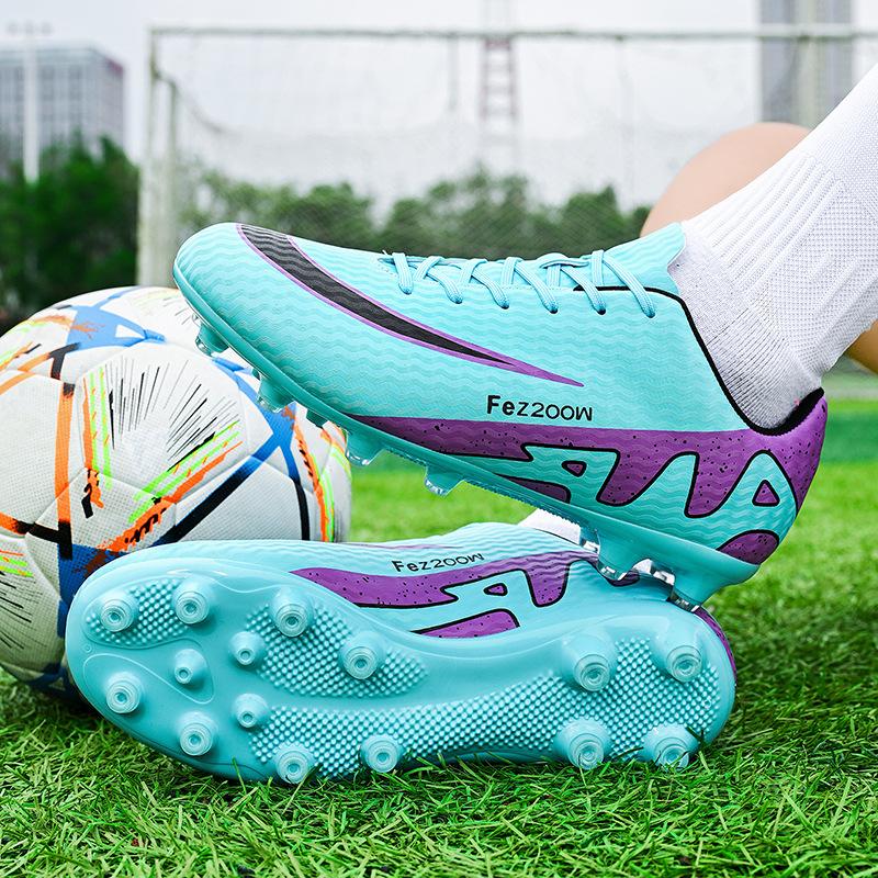 Football Shoes Men's Low-top AG Long Nails Women's Broken Nails Tf Youth Grass Sports Shoes Training Shoes